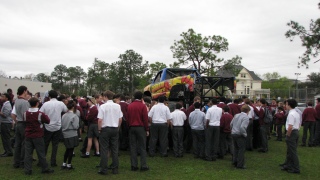 Ground Pounder at DeLasalle High School in New Orleans